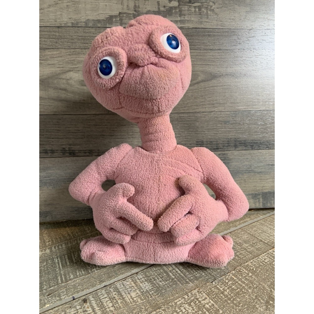 Vintage 1988 E.T. Plush Stuffed Alien Doll‎ Applause 10" Tall Universal Studios